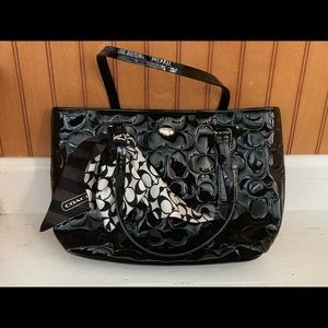 Authentic Small Coach handbag.